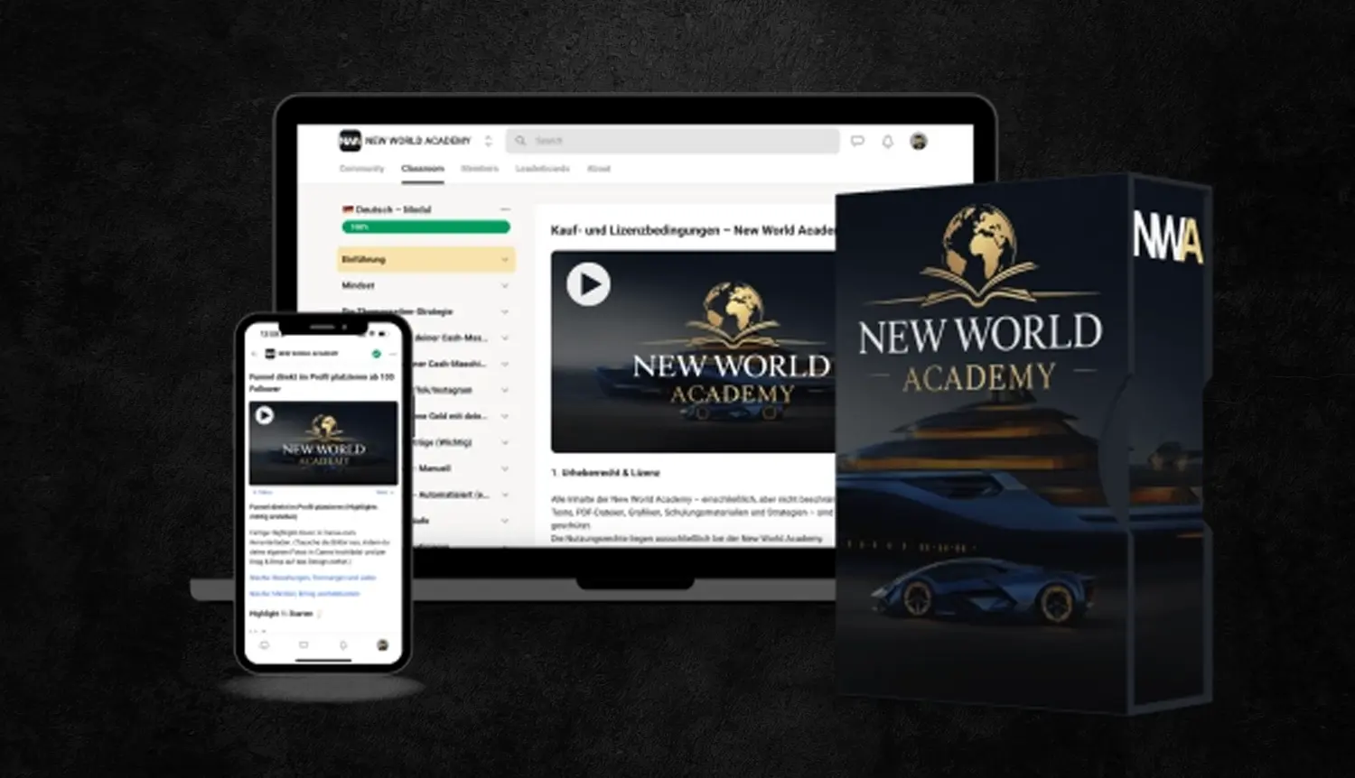 New World Academy: Das NR.1 Zitate-Programm im DACH Raum 