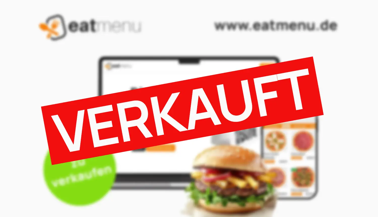 Webprojekt Verkauf - SaaS Plattform eatmenu.de
